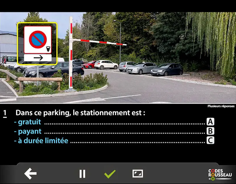 Pass Rousseau, code de la route en ligne